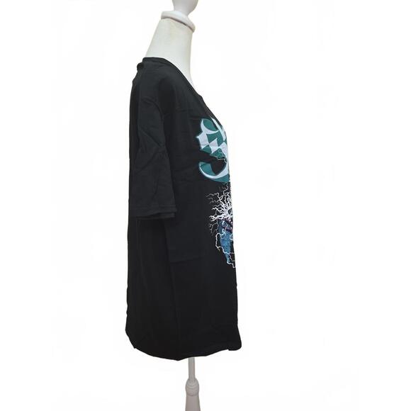 Ghost Band Graphic T-Shirt - Black with Papa Tesla Design, XL - Picture 4 of 9